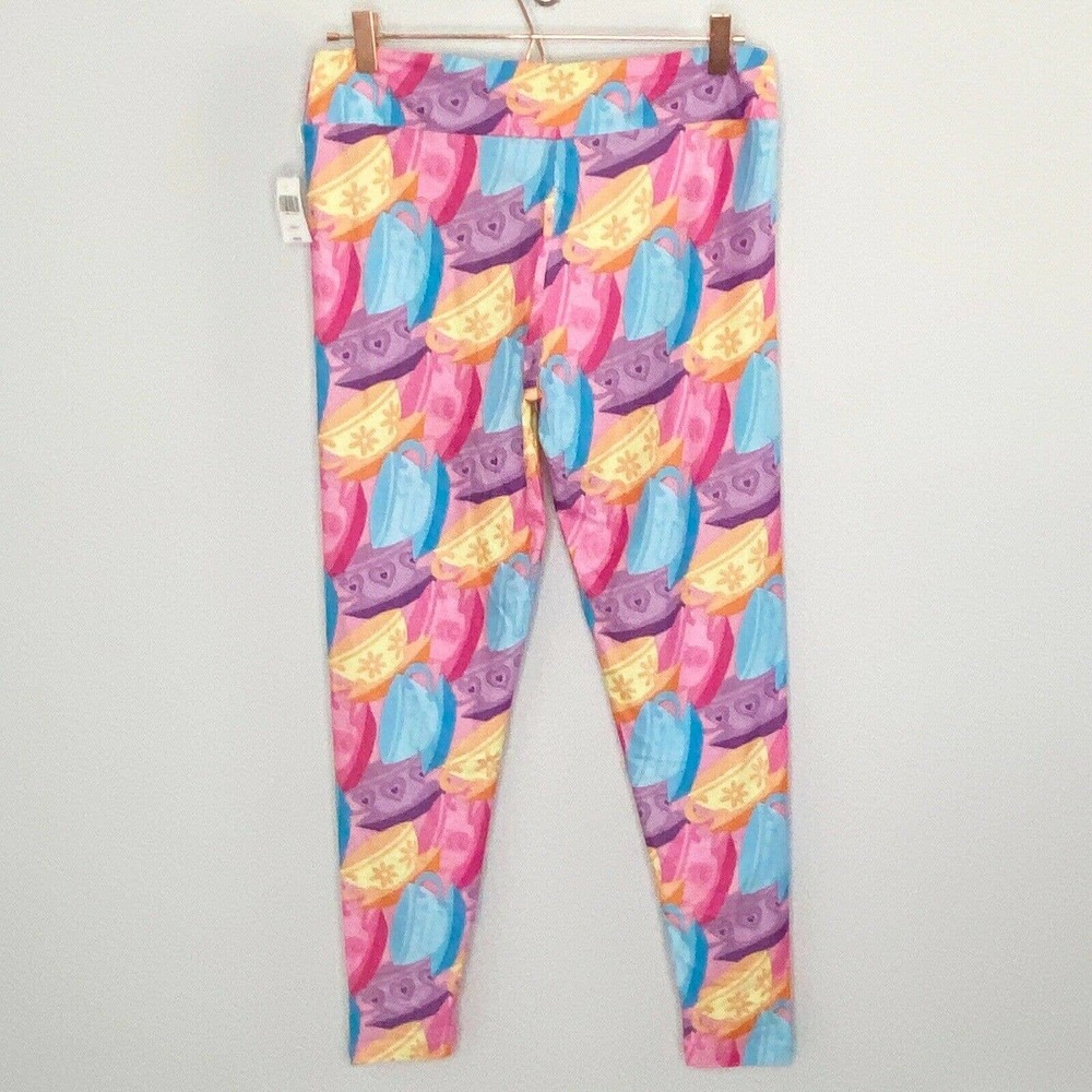 Disney Parks Mad Tea Party Teacup Print Leggings - Picture 9 of 11